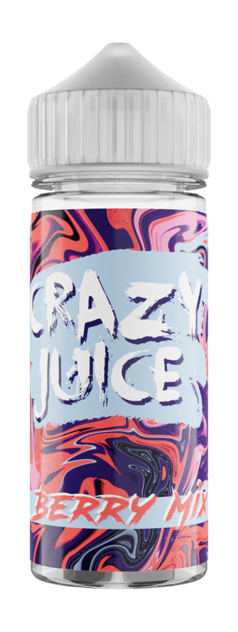 Набір Crazy Juice Berry Mix (Ягідний Мікс) 60мл 3мг